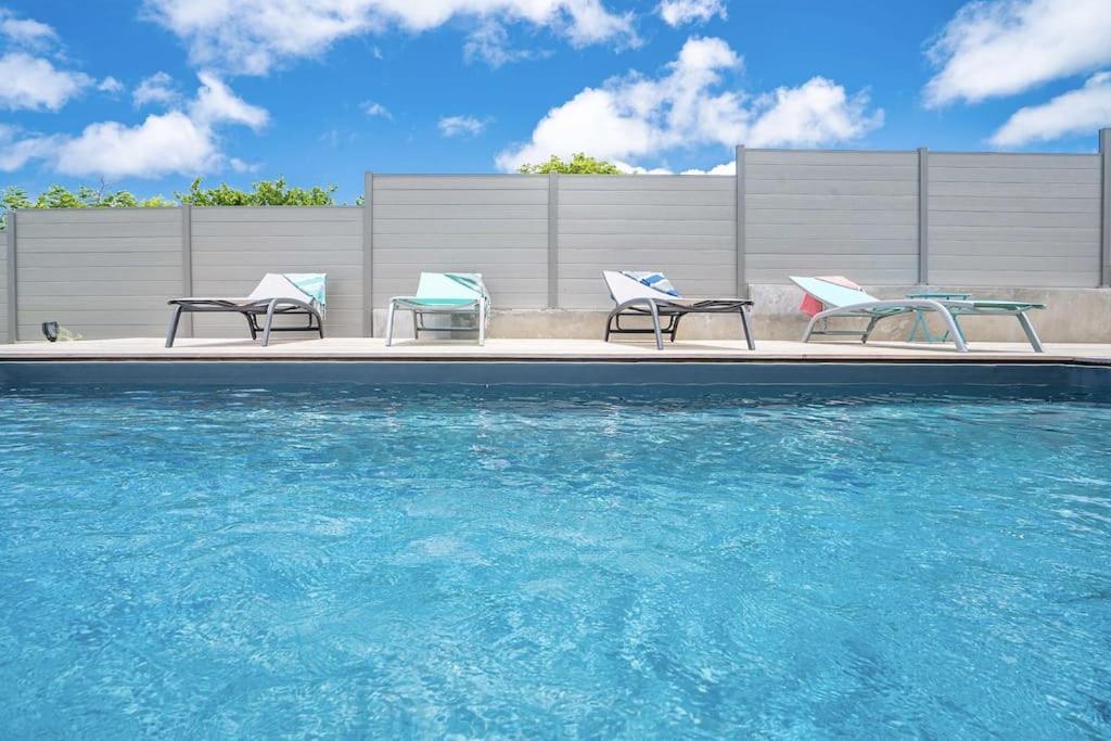 Superbe Villa Avec Piscine Et Proche Mer Au Diamant - 3 Chambres Et Salles De Bain Le Diamant Εξωτερικό φωτογραφία